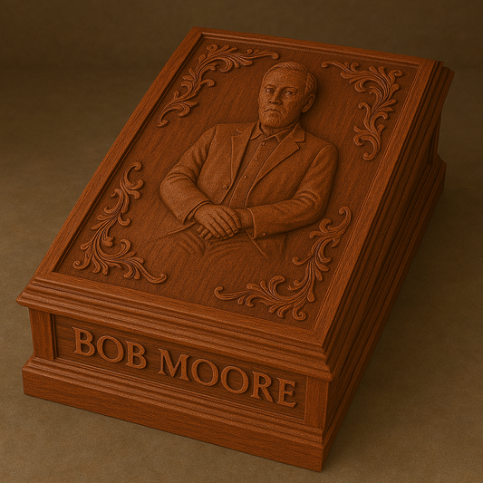 Custom Coffin, Old Growth Giant Sequoia