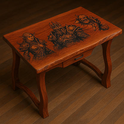 Custom Fantasy Desk Old Growth Giant Sequoia