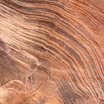 Giant Sequoia Live Edge Cookie / Round – 42" x 36" x 2.5" – Old Growth, Air-Dried – #GSC-1