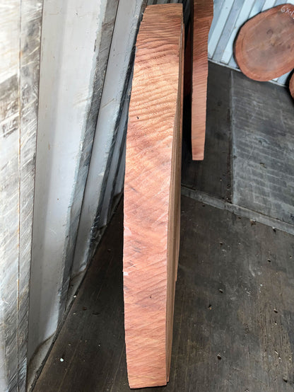 Giant Sequoia Live Edge Cookie / Round – 41" x 39" x 2.5" – Old Growth, Air-Dried – #GSC-10