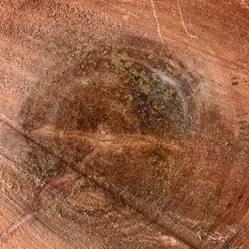 Giant Sequoia Live Edge Cookie / Round – 41" x 39" x 2.5" – Old Growth, Air-Dried – #GSC-10