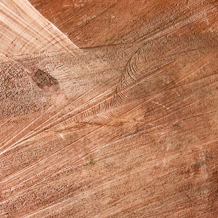 Giant Sequoia Live Edge Cookie / Round – 42" x 39" x 2.75" – Old Growth, Air-Dried – #GSC-11