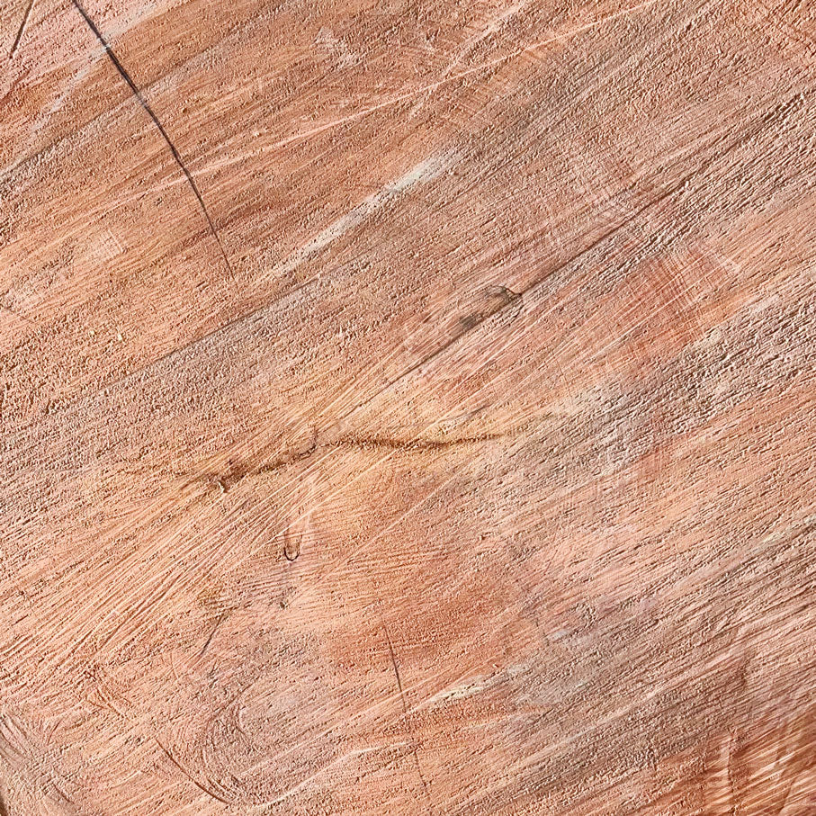 Giant Sequoia Live Edge Cookie / Round – 41" x 40" x 3.25" – Old Growth, Air-Dried – #GSC-24