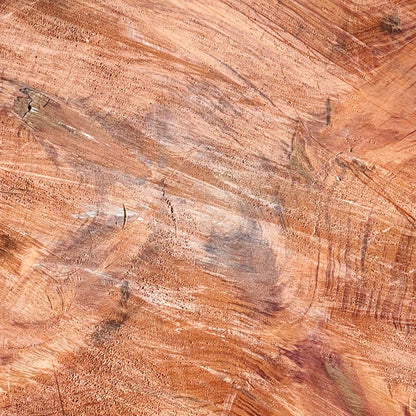 Giant Sequoia Live Edge Cookie / Round – 35" x 29.5" x 2.5" – Old Growth, Air-Dried – #GSC-25