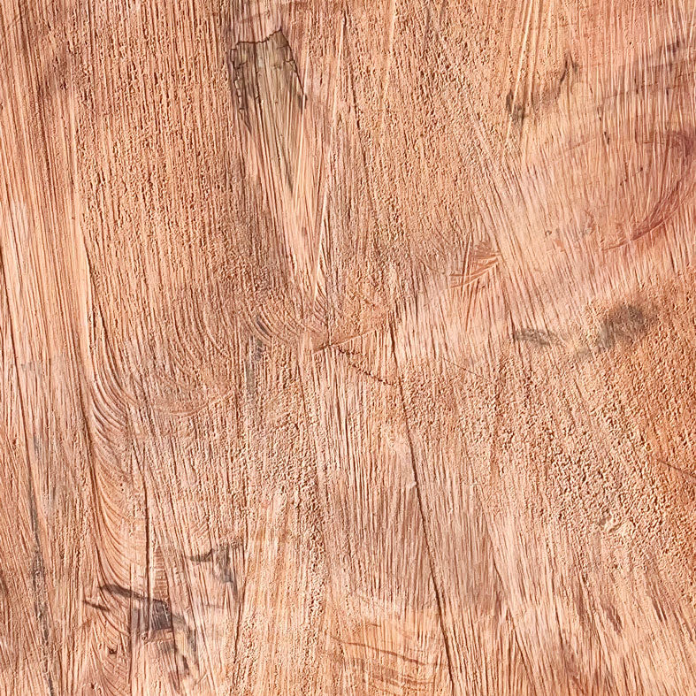 Giant Sequoia Live Edge Cookie / Round – 35" x 32" x 3.25" – Old Growth, Air-Dried – #GSC-28