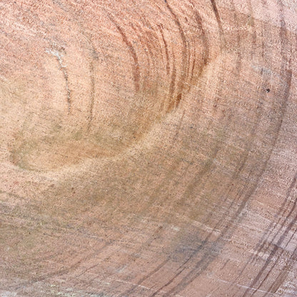 Giant Sequoia Live Edge Cookie / Round – 38" x 33" x 1" – Old Growth, Air-Dried – #GSC-5