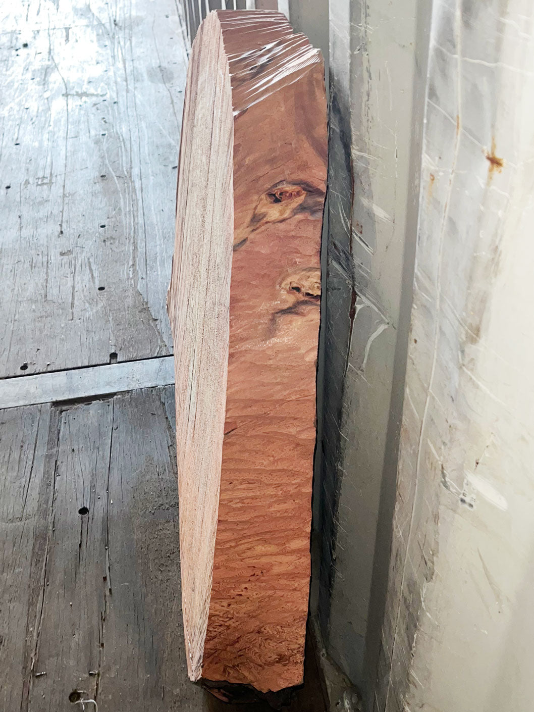 Giant Sequoia Live Edge Cookie / Round – 32" x 30" x 3" – Old Growth, Air-Dried – #GSC-7