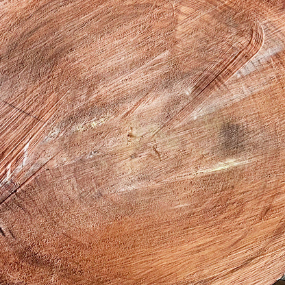 Giant Sequoia Live Edge Cookie / Round – 36" x 34" x 2.75" – Old Growth, Air-Dried – #GSC-8