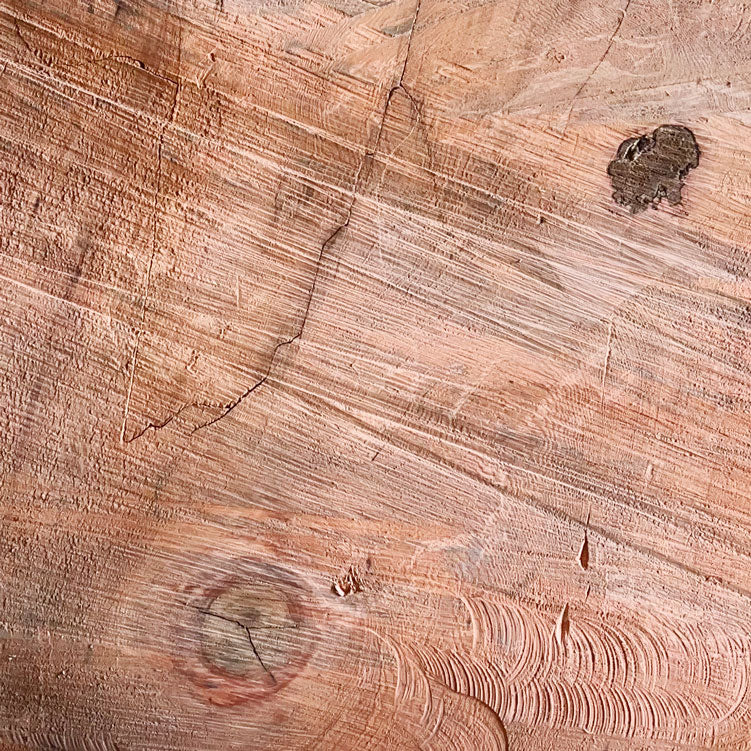 Giant Sequoia Live Edge Piece – 33" x 29" x 2.75" – Old Growth, Air-Dried – #GSP-39