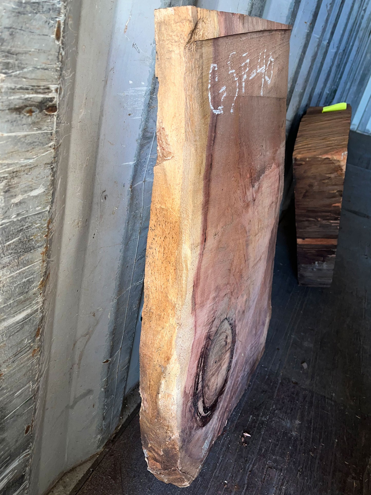 Giant Sequoia Live Edge Piece – 33" x 18.5" x 1.5" – Old Growth, Air-Dried – #GSP-40
