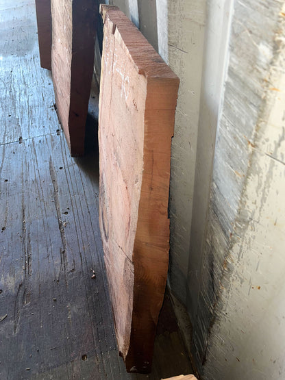 Giant Sequoia Live Edge Piece – 33" x 18.5" x 1.5" – Old Growth, Air-Dried – #GSP-40
