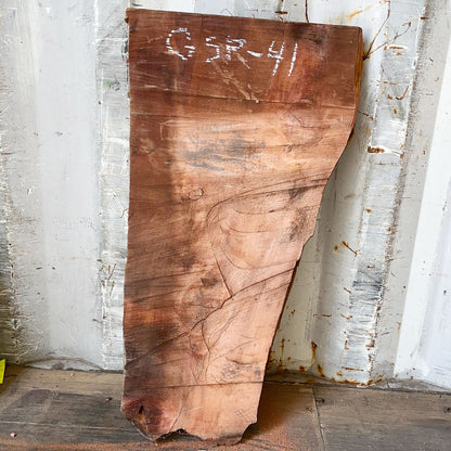 Giant Sequoia Live Edge Piece – 32" x 10.5" x 1.25" – Old Growth, Air-Dried – #GSP-41