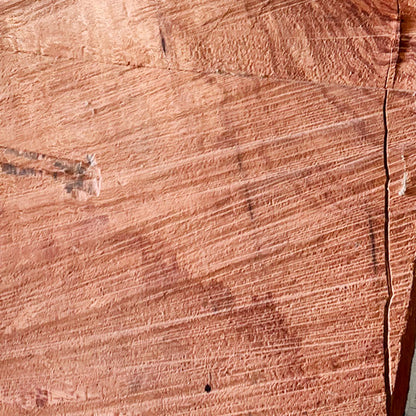 Giant Sequoia Live Edge Piece – 25" x 10.5" x 2" – Old Growth, Air-Dried – #GSP-43