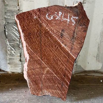 Giant Sequoia Live Edge Piece – 23" x 15.5" x 3.5" – Old Growth, Air-Dried – #GSP-45