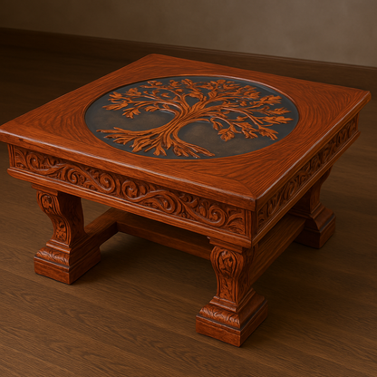 Custom Coffee Table, Old Growth Giant Sequoia