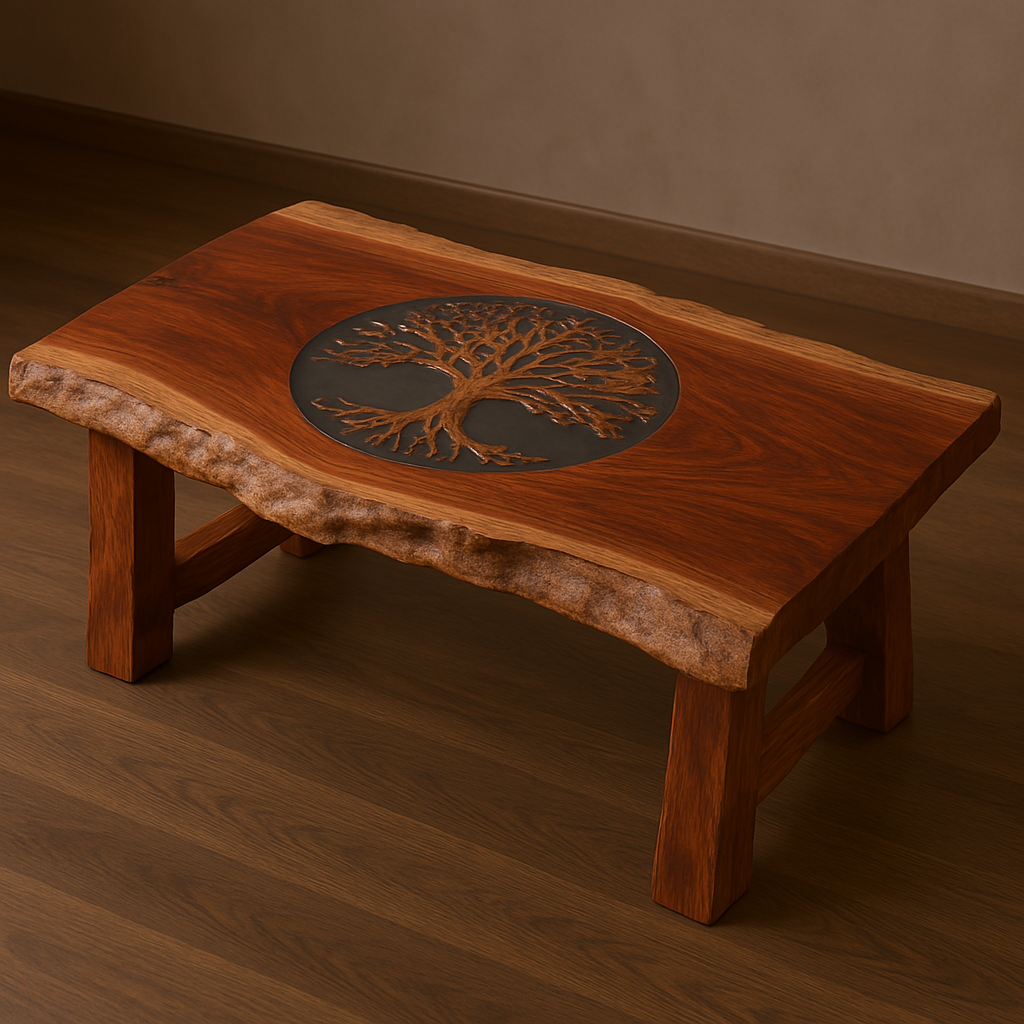 Custom Coffee Table, Old Growth Giant Sequoia