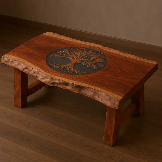 Custom Coffee Table, Old Growth Giant Sequoia