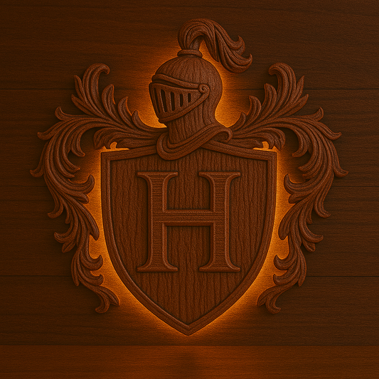 Custom Art Backlit, Old Growth Giant Sequoia