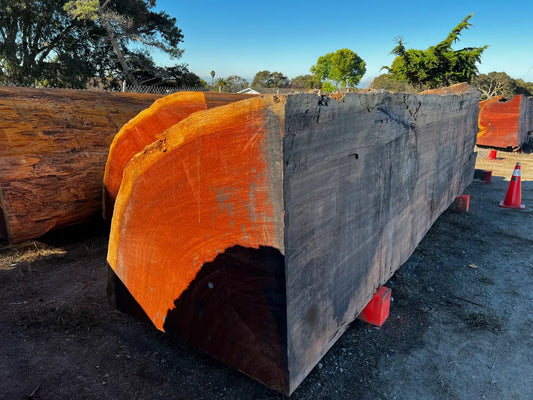 Old Growth Sequoia Quarter/Cant - Air-Dried, Milled or Raw