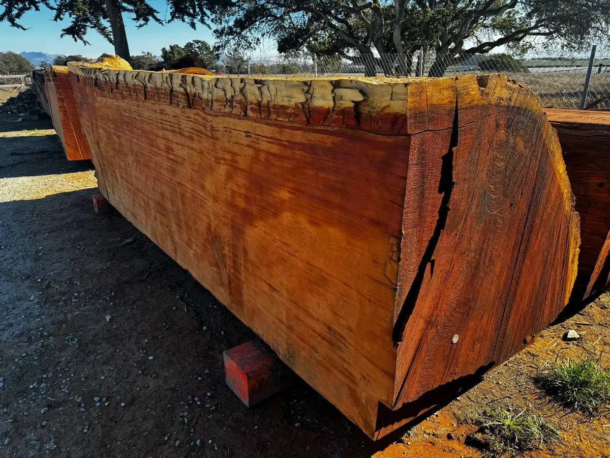Old Growth Sequoia Quarter/Cant - Air-Dried, Milled or Raw