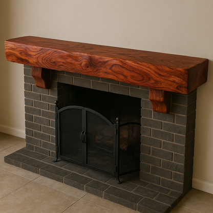 Custom Mantel, Old Growth Giant Sequoia